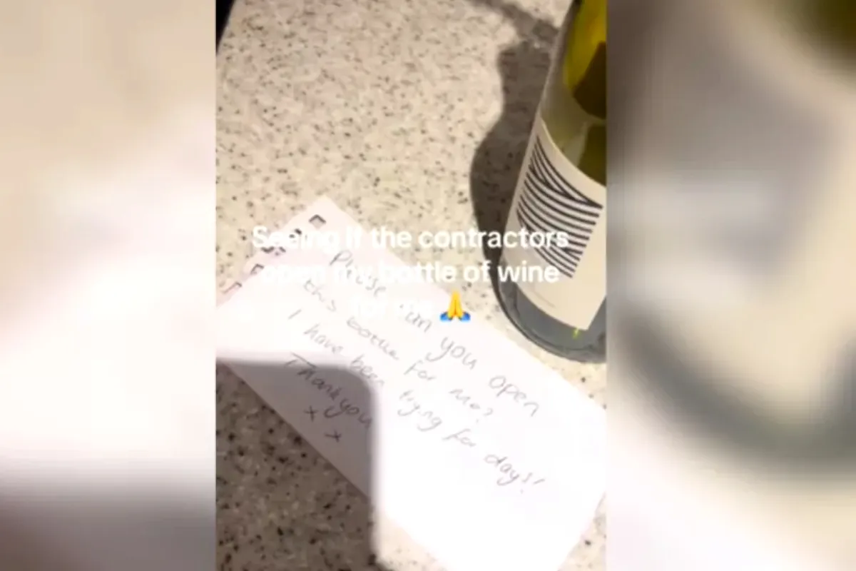 Woman Leaves a Note for Workmen – Internet Can’t Stop Laughing