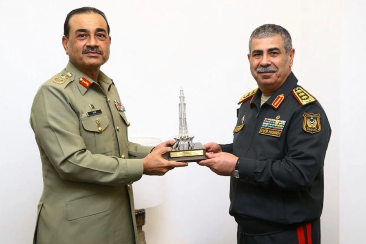 Asim Munir meets Azerbaijan defence minister to discuss security and cooperation