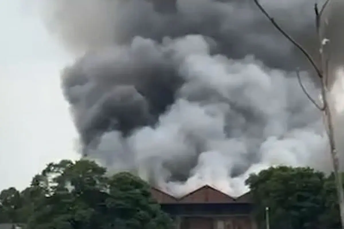 Bicester fire: Massive Fire Breaks Out at Bicester Motion