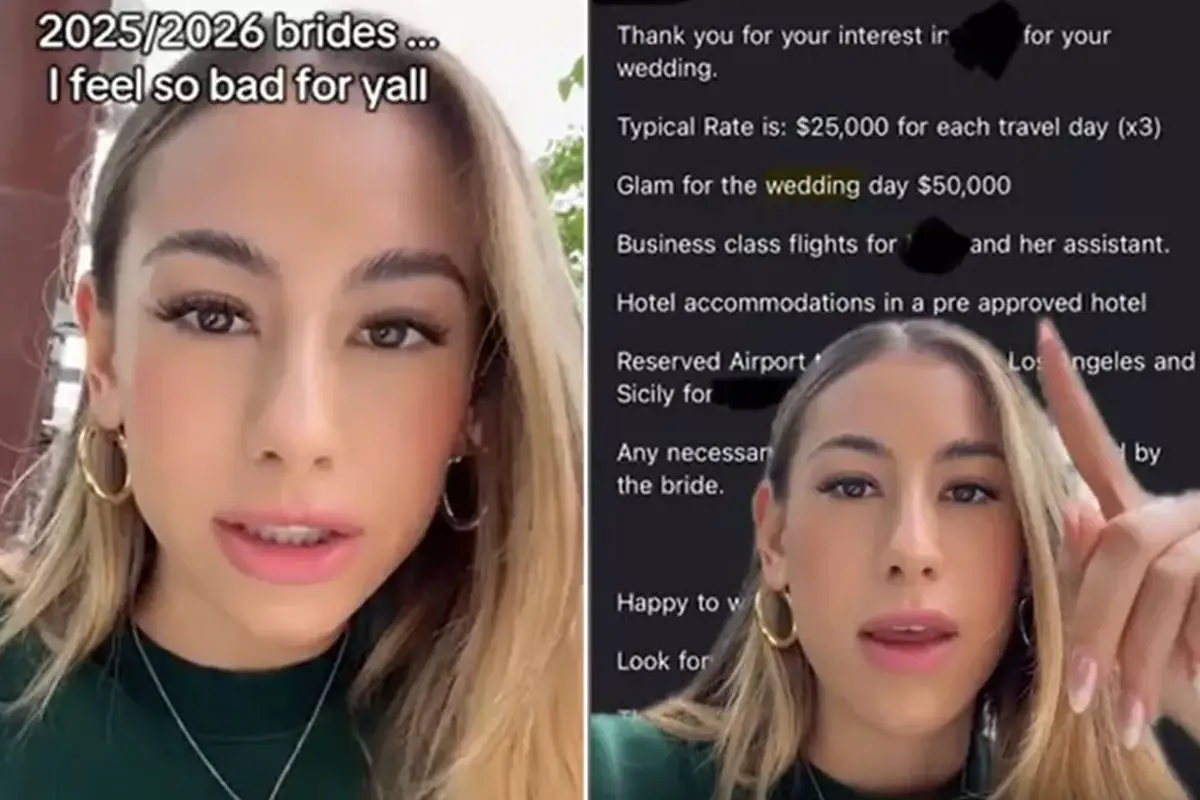 Bride-to-Be Shocked by Makeup Artist Emily Landon $125,000 Wedding Glam Quote—TikTok Reacts