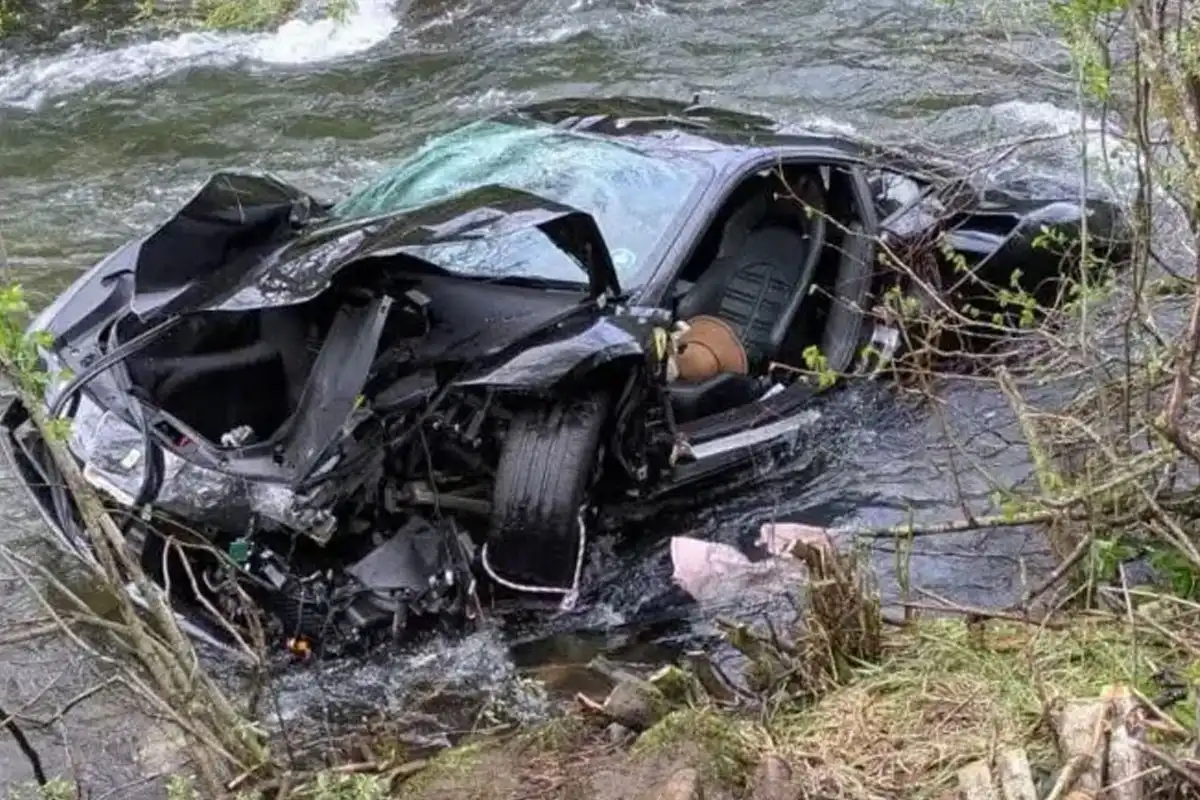 British Couple Killed after Ferrari plunges into river in Spain