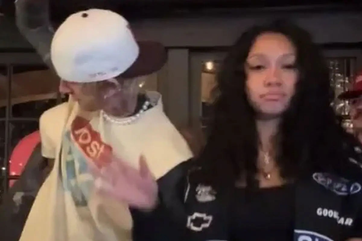 Casie Baker with rap star dad DJs – can you guess who she is?