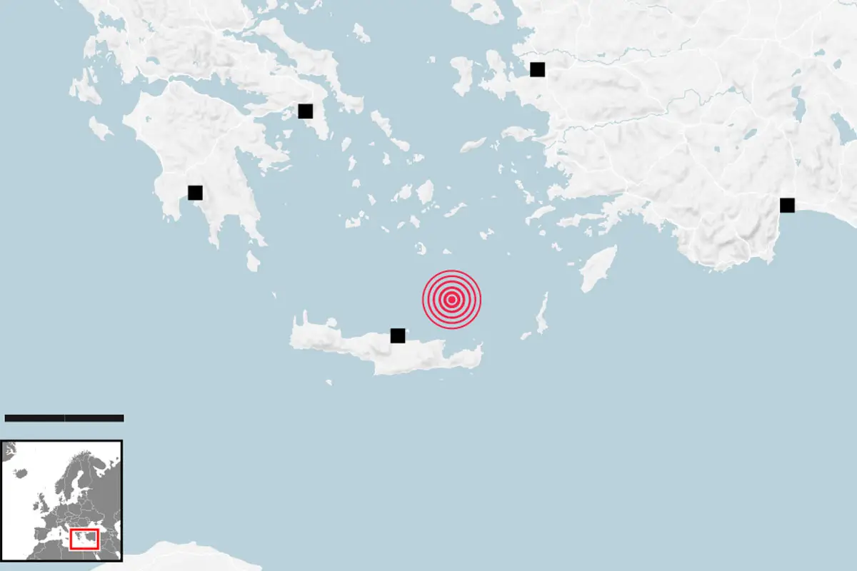 Crete Earthquake Sparks Tsunami Fears – Tourists and Locals on Edge