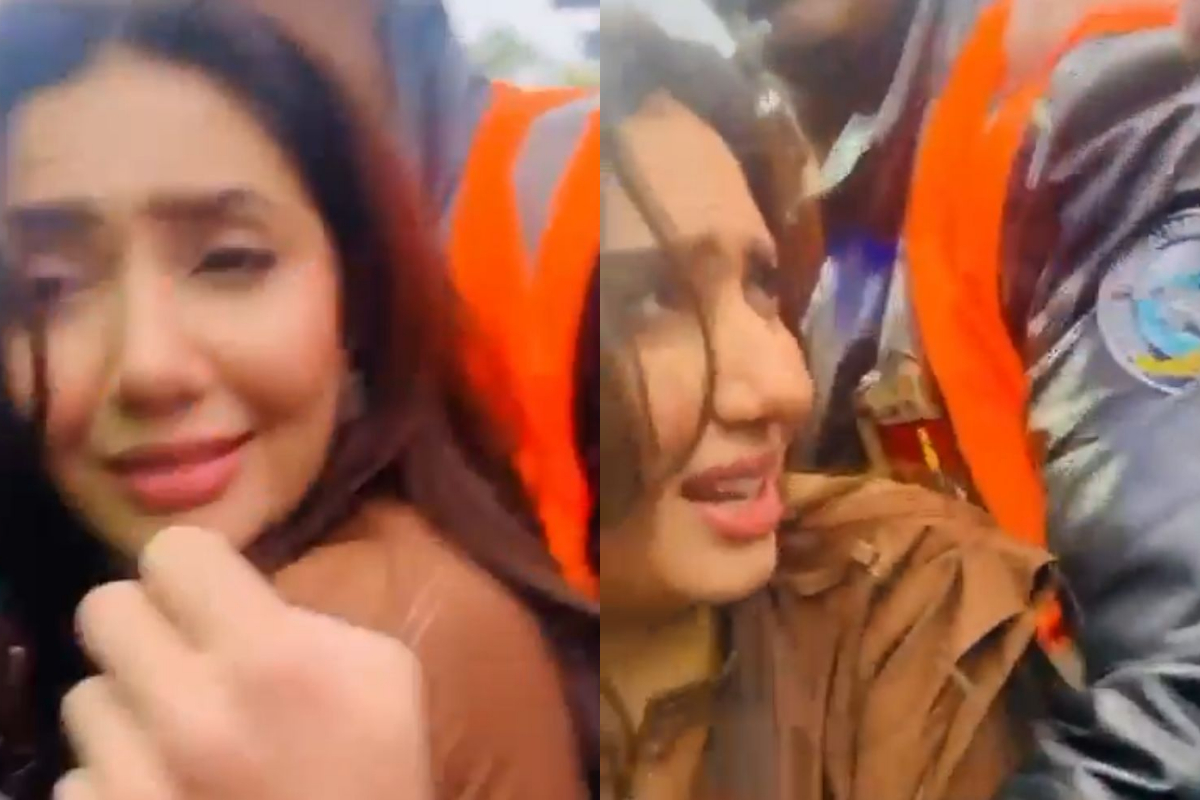 Mahira Khan Encounters Chaotic Crowd Amid Security Failures at London Film Promotion