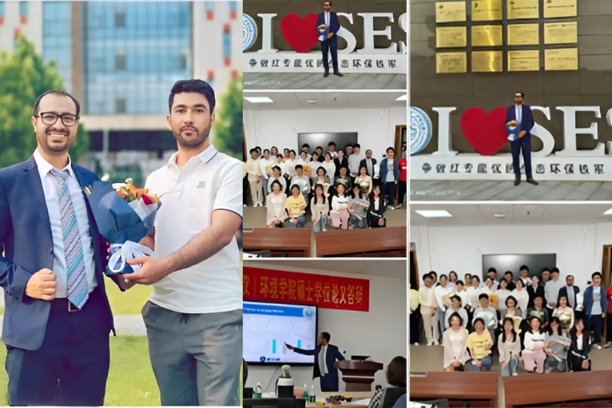 GB student shines in China with master’s degree