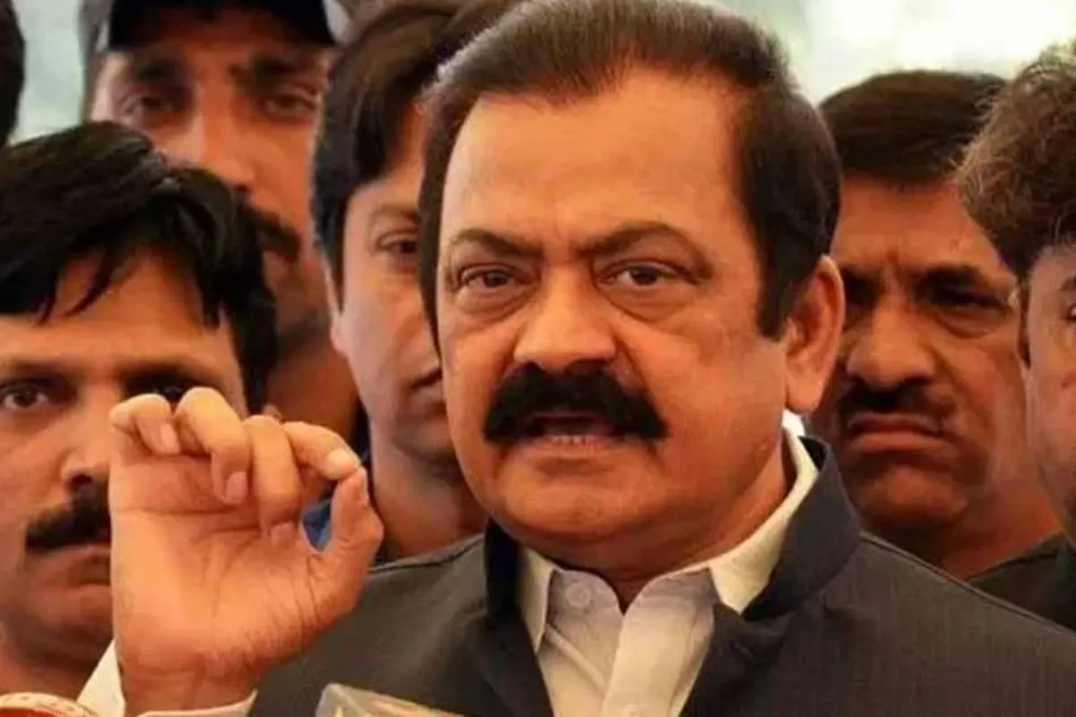 Negotiations with India underway, says Rana Sanaullah