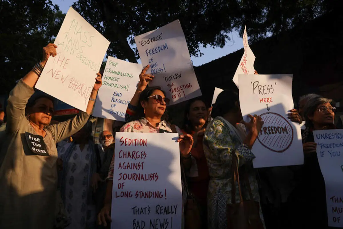 Modi government faces global criticism over press freedom crackdown