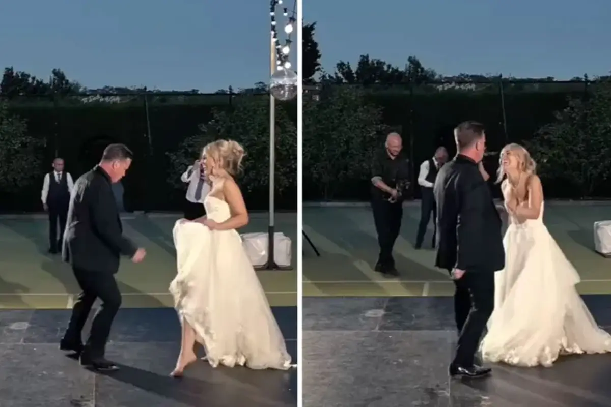 Georgia Reid and Dad David O’Ryan Pulp Fiction Wedding Dance Goes Viral on TikTok