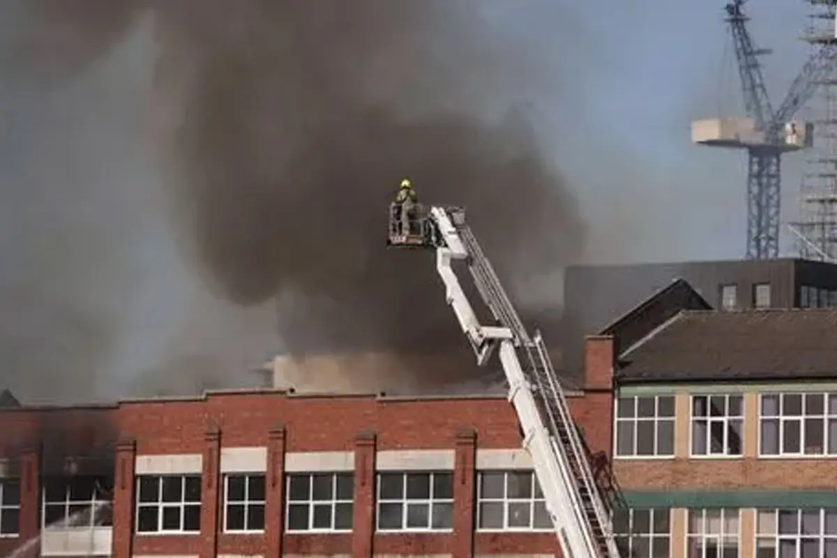 Massive Fire Erupts in Birmingham City Centre, Triggers Evacuations