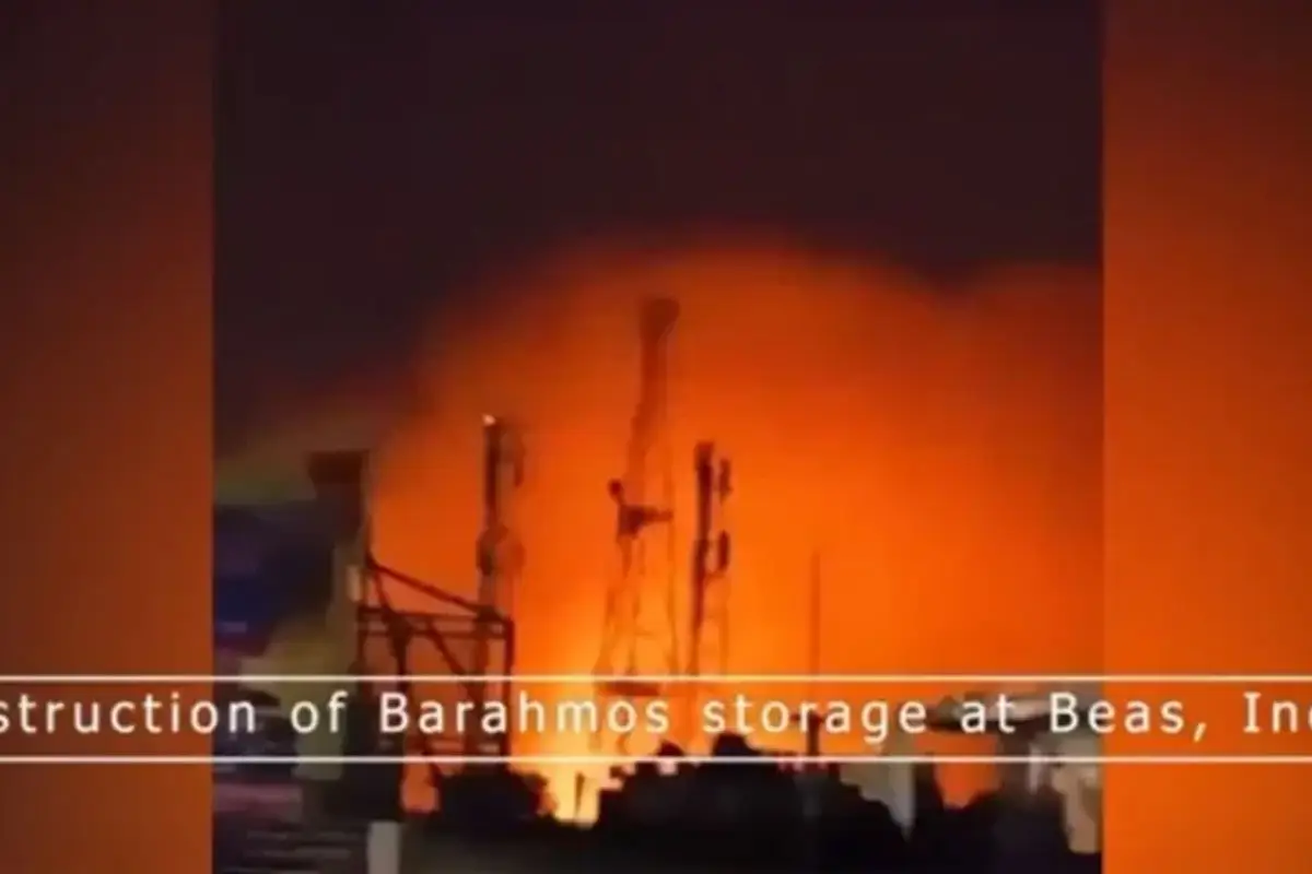 Pakistan Destroys BrahMos Missile Storage: Video footage surfaces from India