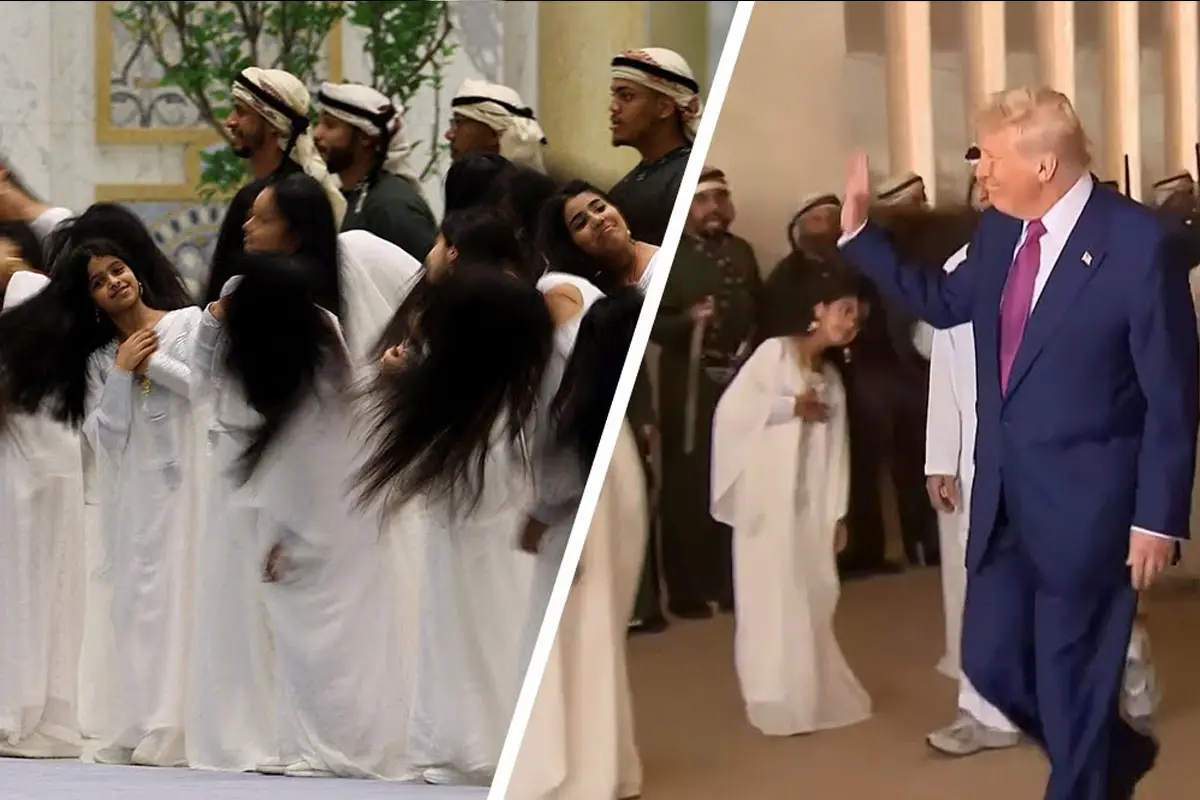 What is the Al-Ayyala Hair Flip Dance? Traditional dance Steals Spotlight During Donald Trump’s UAE Welcome