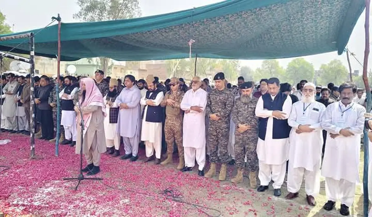 Ghaibana Namaz-e-Janaza in Kasur Held for Martyrs Who Sacrificed Their Lives During Indian Attacks