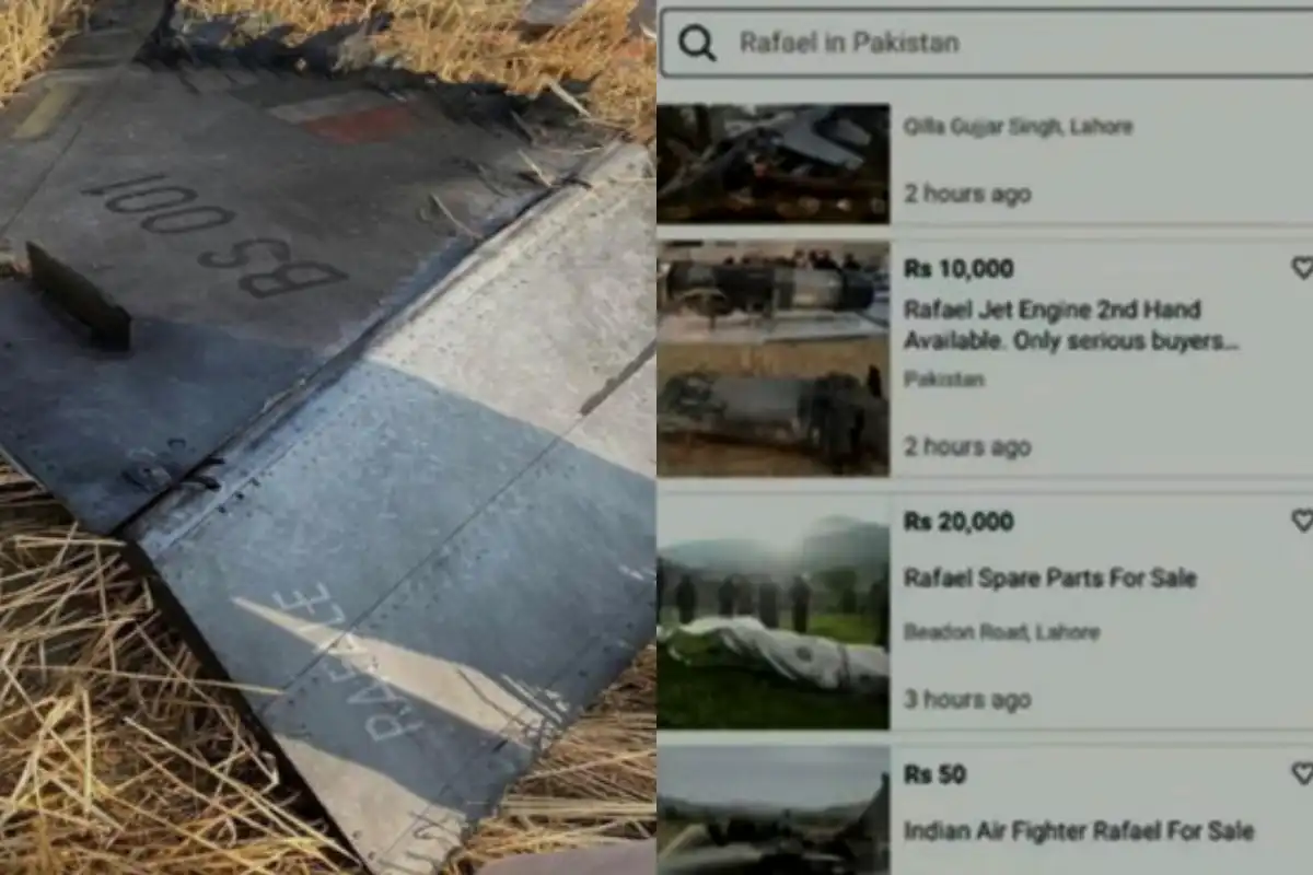 Netizens Mock India by Listing Rafale Wreckage on OLX