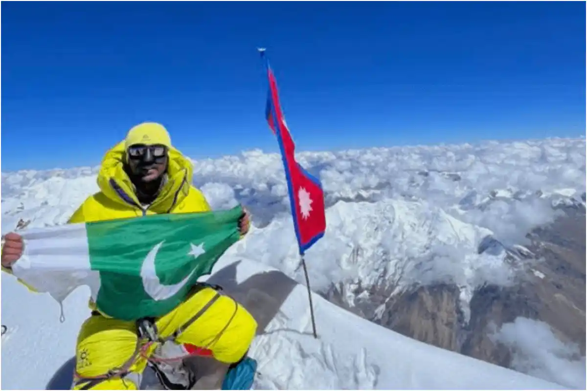 Sajid Sadpara summits world’s highest mountain without supplemental oxygen