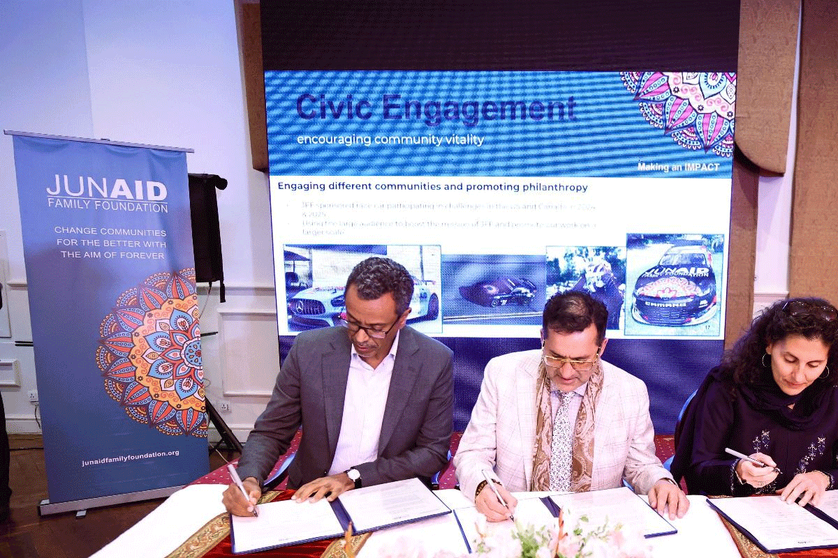 Junaid Family Foundation inks deal with Gates Foundation, UNICEF for women empowerment