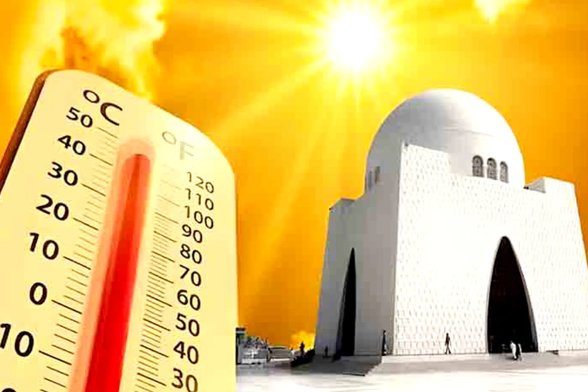 Karachi faces high heat, feels like 45°C