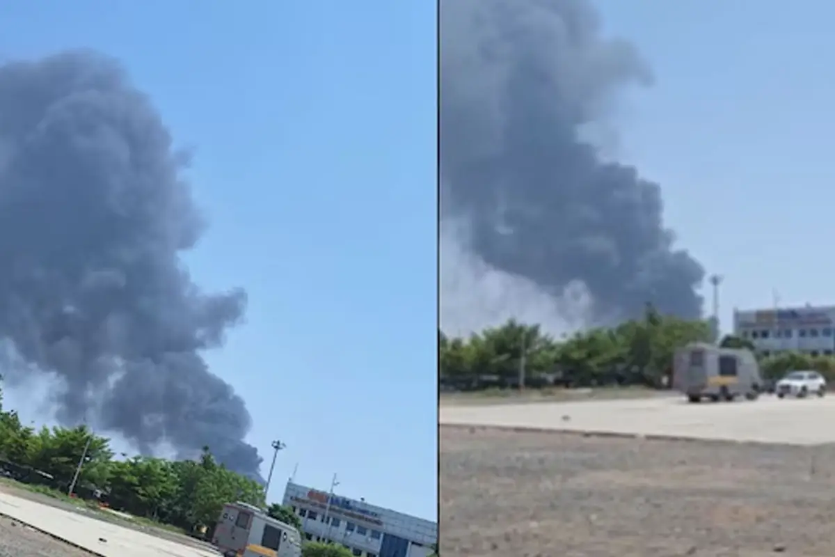 Ahmedabad Plane Crash: London-Bound Air India Flight Crashes Near Airport