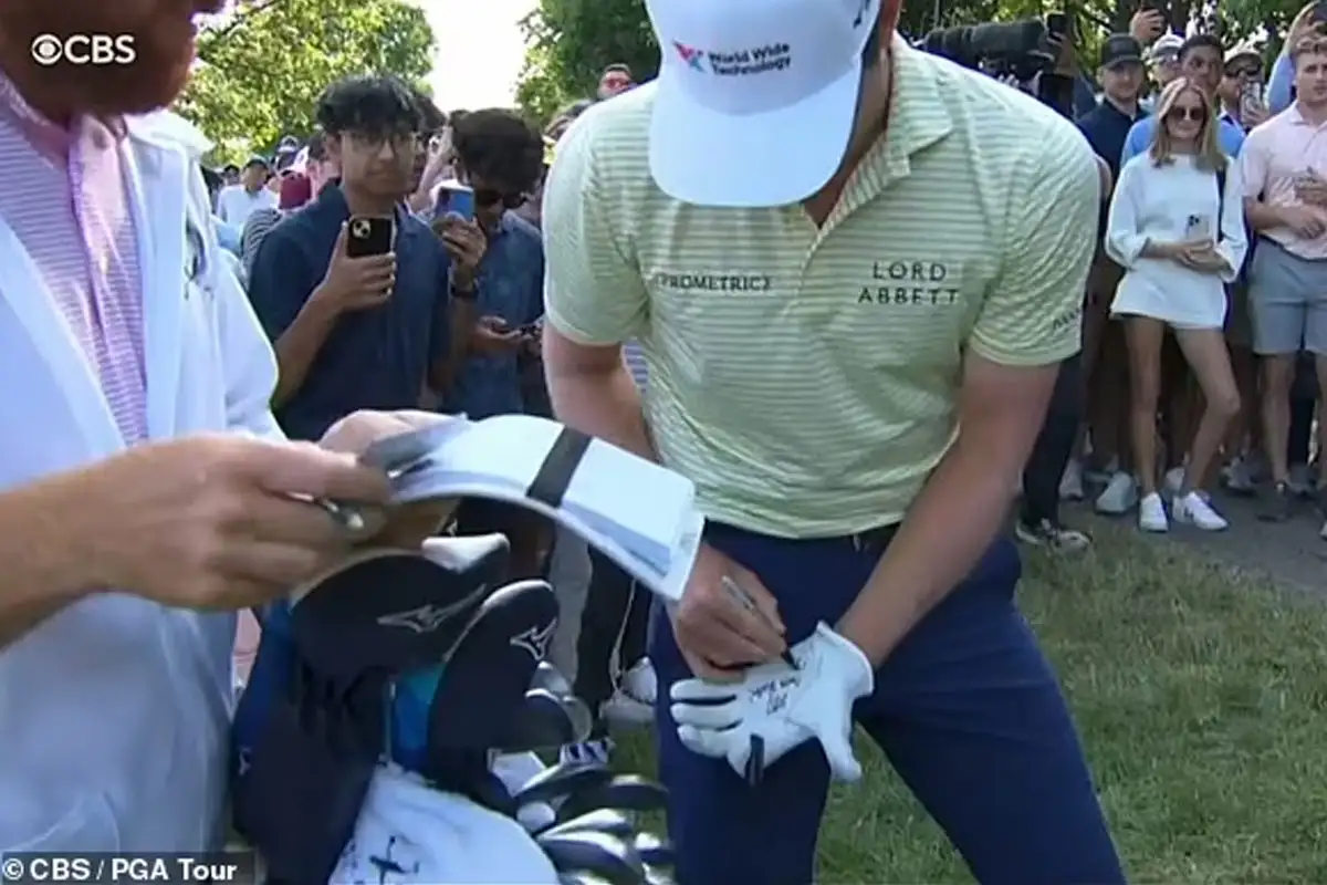 Ben Griffin Hits Fan with Tee Shot at Memorial Tournament — Still Walks Away with a Souvenir