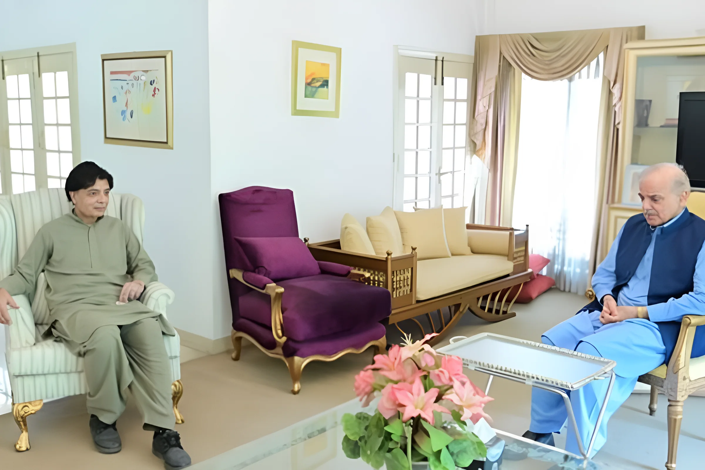 PM Visits Chaudhry Nisar, Discusses Political Matters