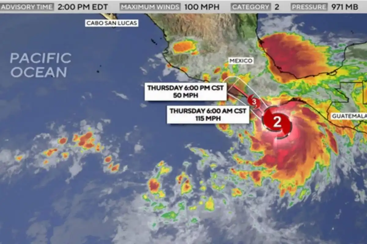 Hurricane Erick Upgraded to Category 4: Mexico Urges People to Stay Indoors
