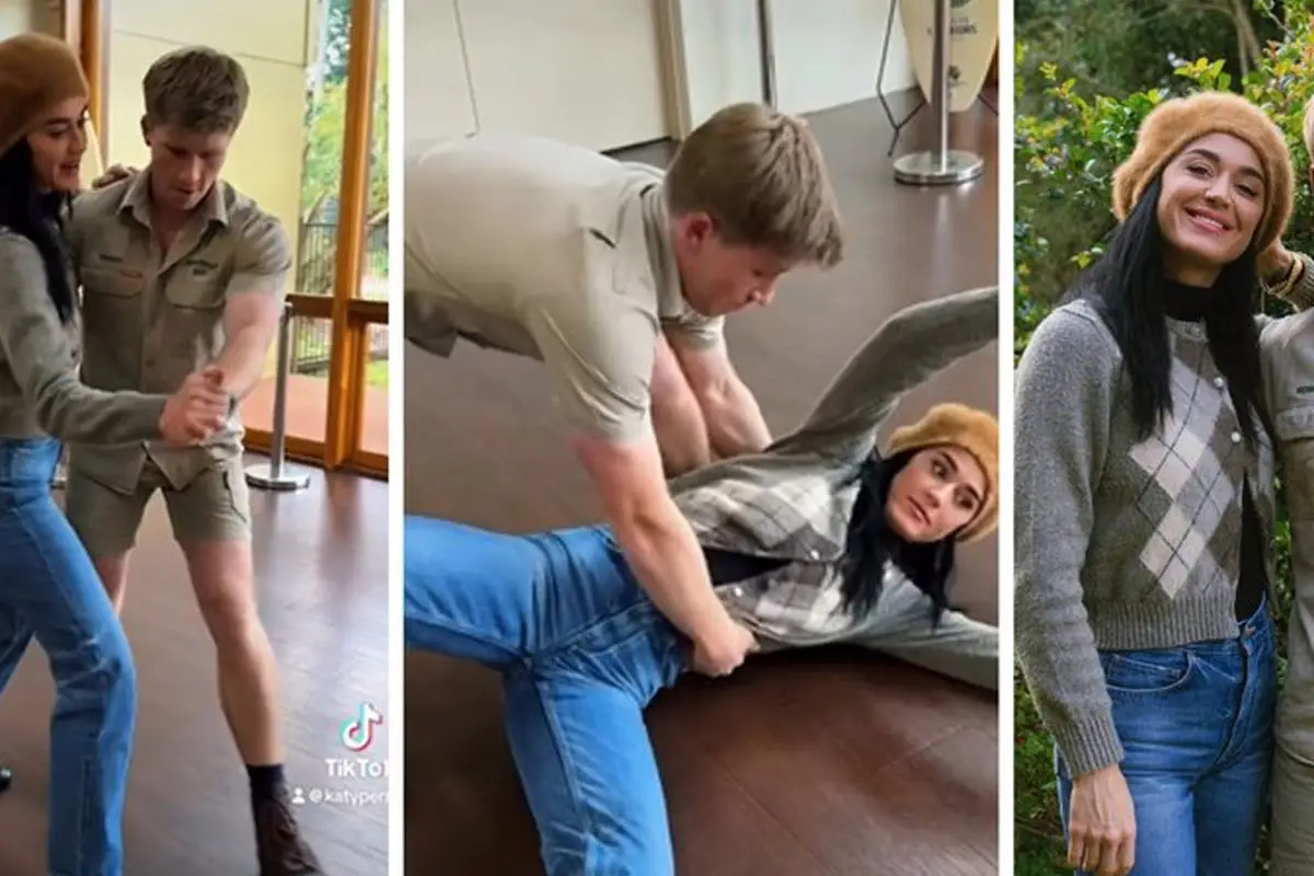 Katy Perry Dances with Robert Irwin During Surprise Visit to Australia Zoo