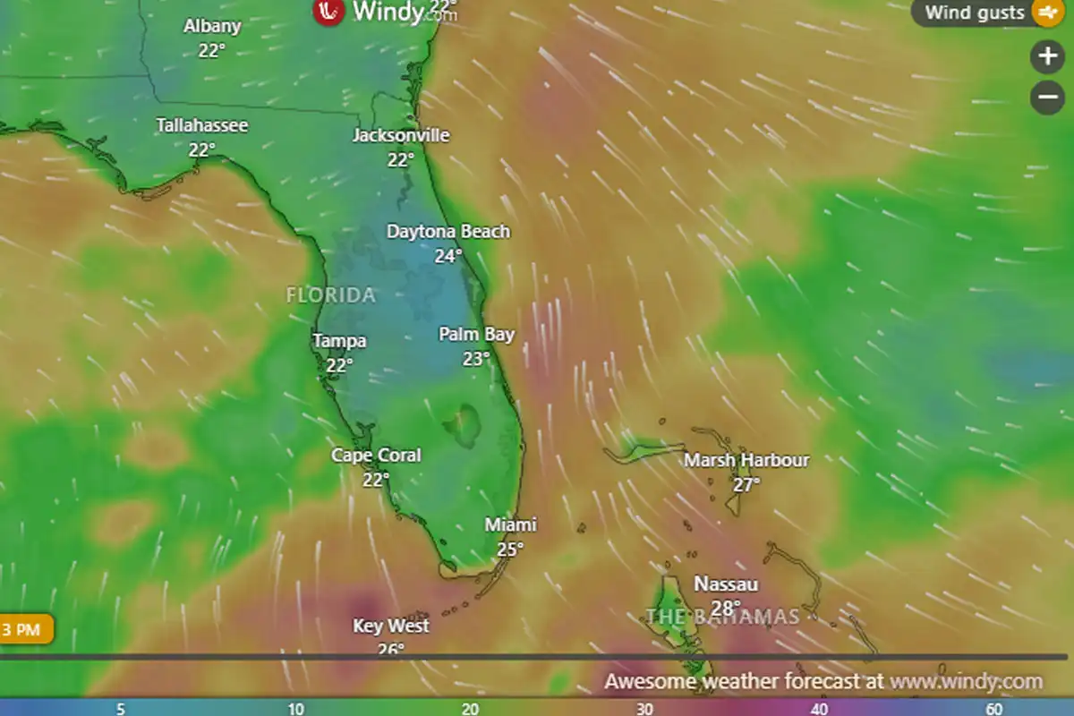 Marine Warning Issued Near Florida as Dangerous Storms Threaten Boaters