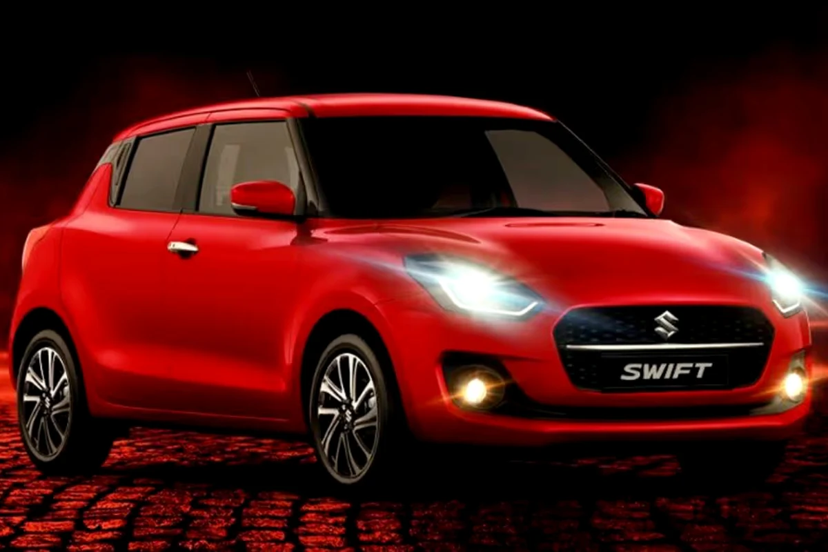 Suzuki Swift CVT Phoenix Red 3-year installment plan – June 2025