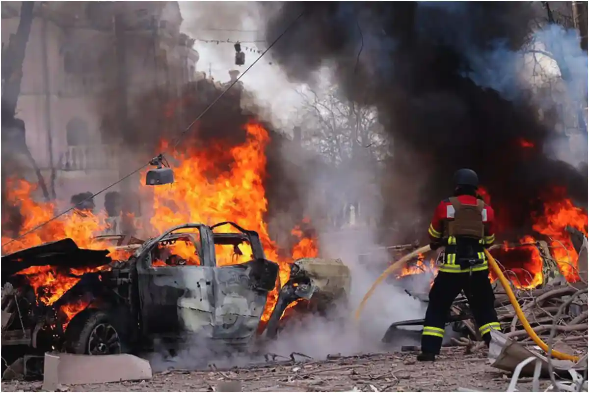 Russia Attacks Sumy With Multiple Rocket Launchers