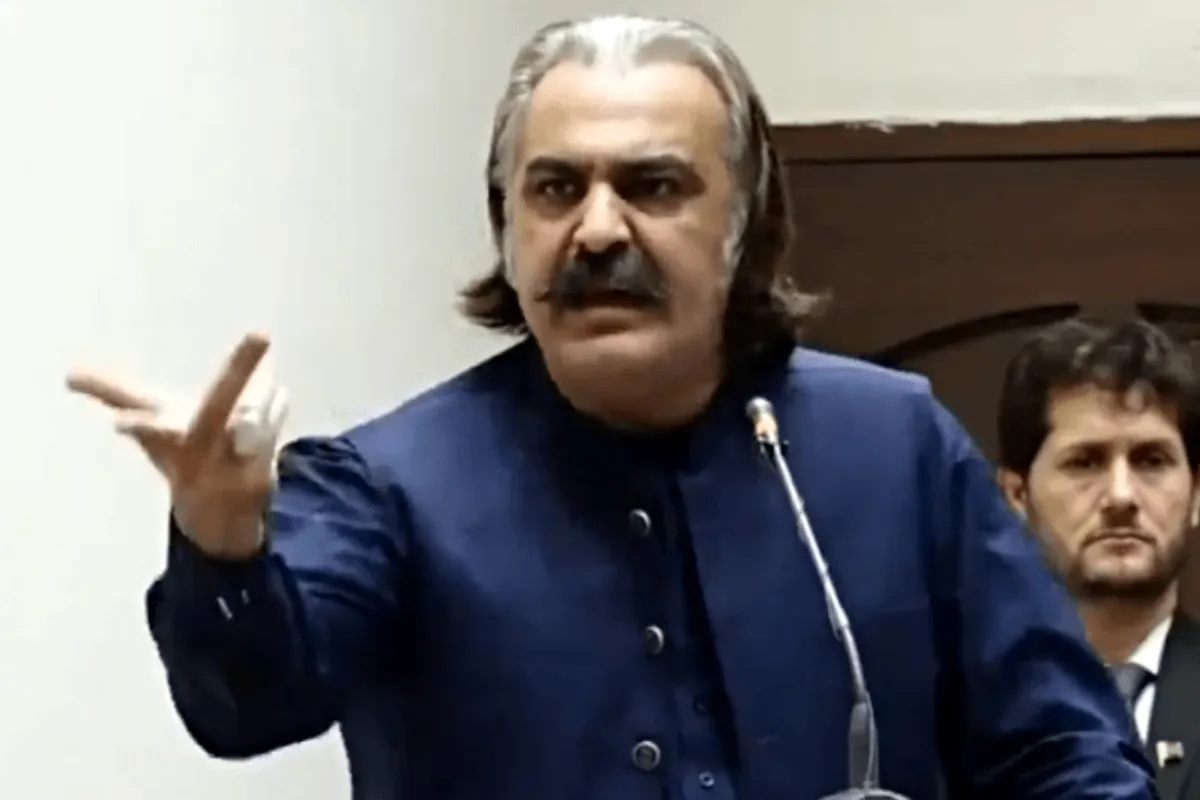 KP CM Gandapur Warns of Dissolving Assembly Over Federal Interference in Budget Process
