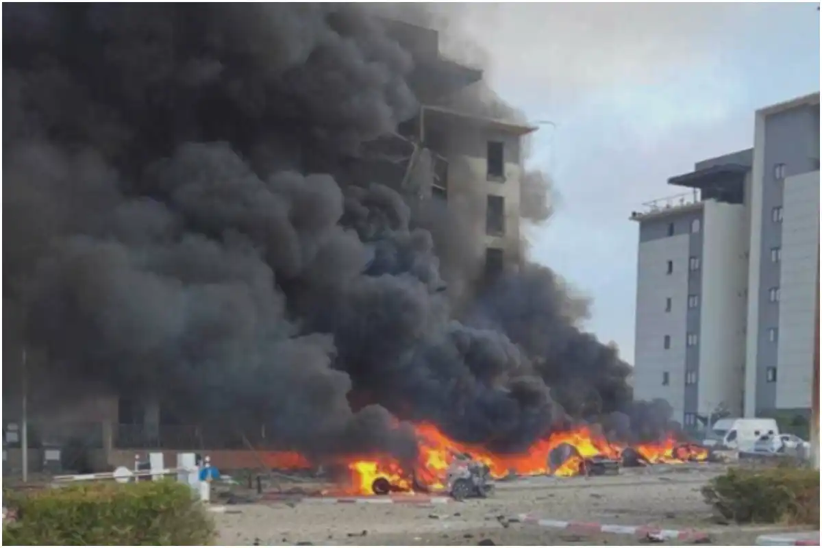 Iran launches ballistic missile attack on Israel in Beersheba