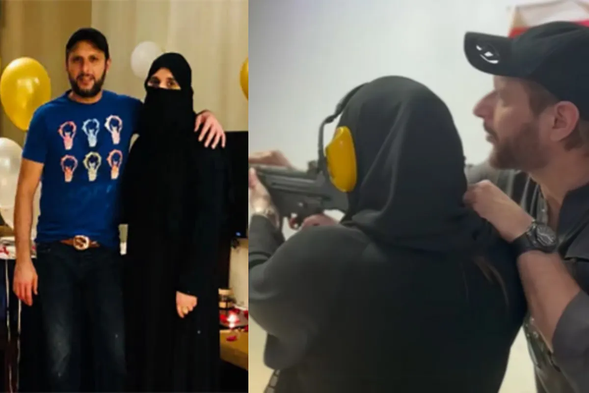 Shahid Afridi and Wife’s Shooting Session Captures Hearts Online: Watch
