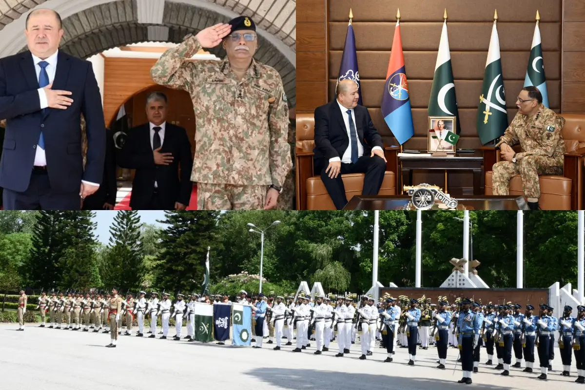Tajik Military Chief Calls on CJCSC, Hails Pakistan Army