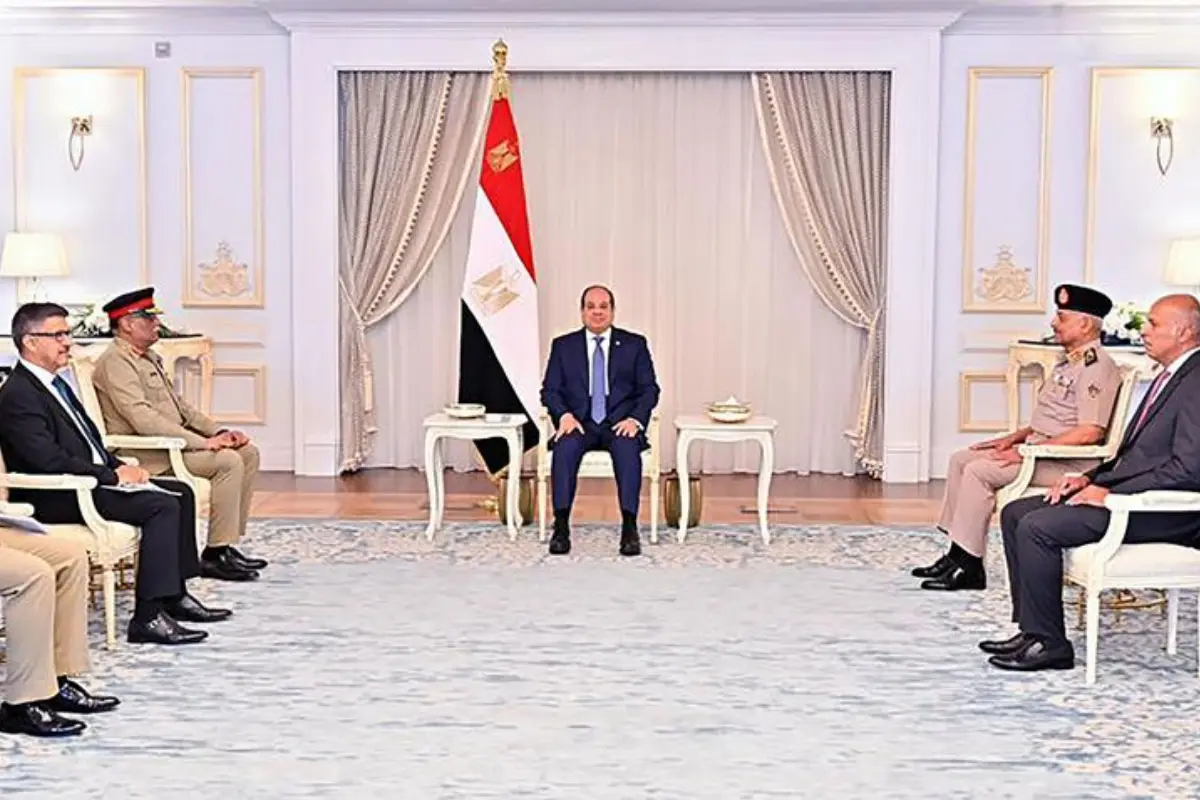 CJCSC Visits Egypt, Meets Top Leadership