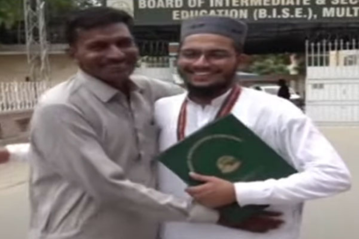 Who is Muhammad Ahmad? Son of Rickshaw Driver Who Secured First Position in Multan Board Exams