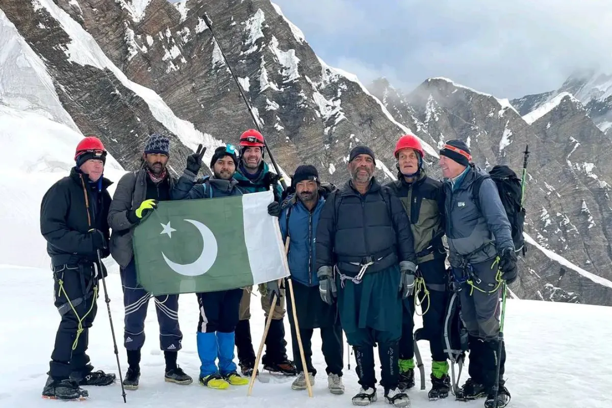 PPP Shigar Information Secretary Scales K2 Gondogoro La, Earns Local Honor