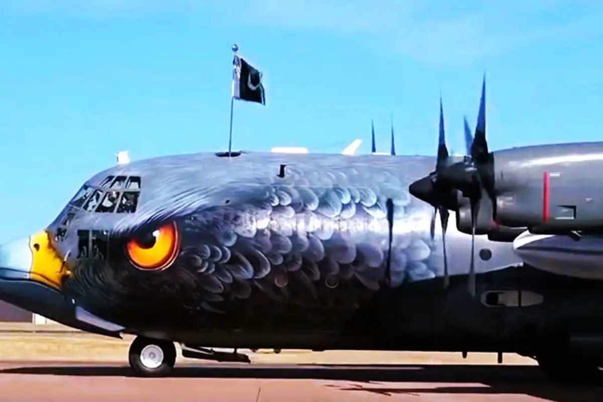 PAF’s C-130 Wins Top Spot at Royal International Air Tattoo 2025