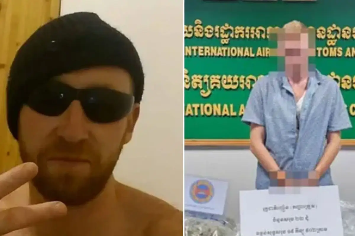 Robert Brown Found Arrested in Cambodia for £200,000 Cannabis Smuggling