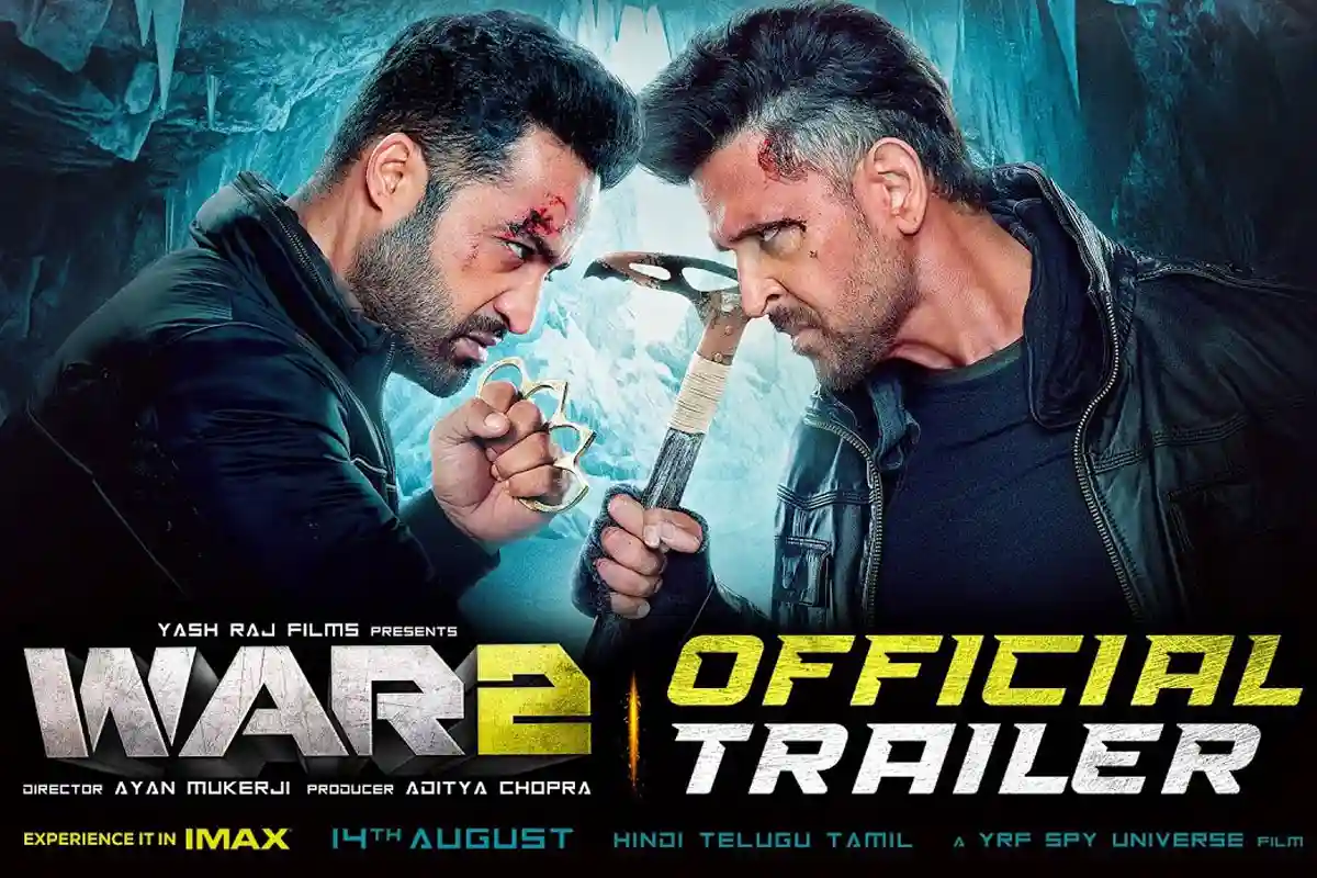 War 2 Trailer Out; Is NTR the Villain or Hrithik Roshan?