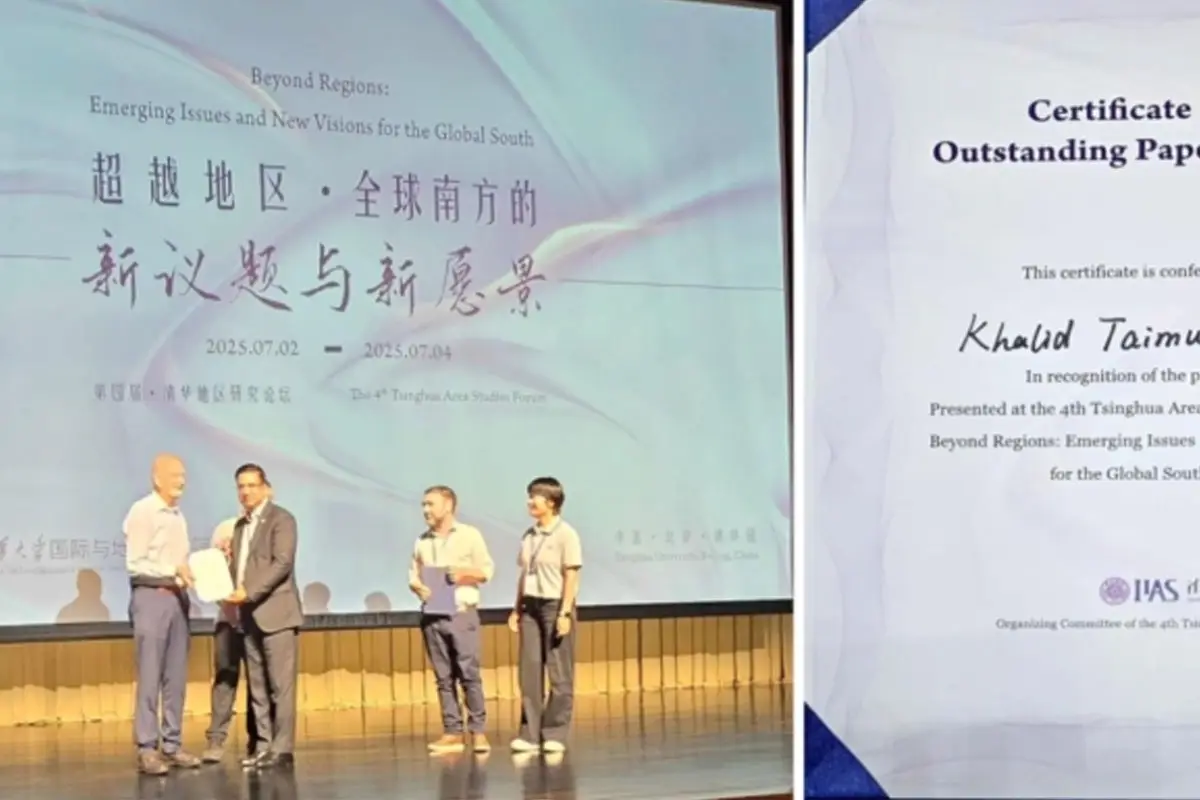 Who is Khalid Taimur Akram? All about best presenter award winner at Tsinghua forum