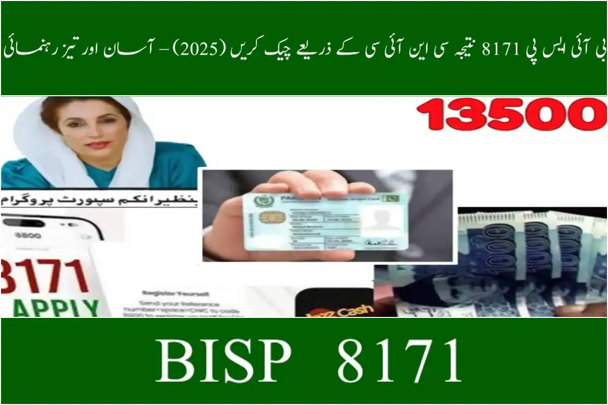 BISP 8171 Result July 2025 – Simple CNIC Check Method