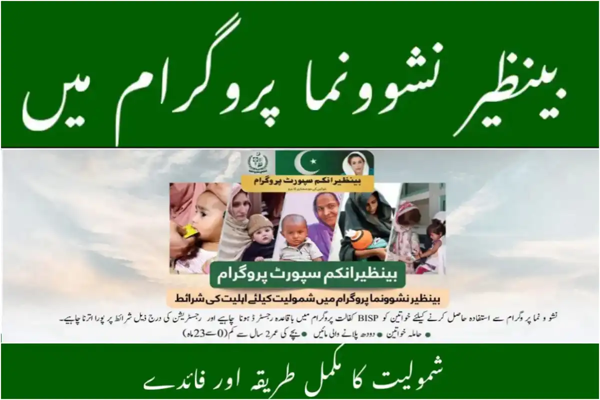 Benazir Nashonuma Program 2025: Who Can Apply?