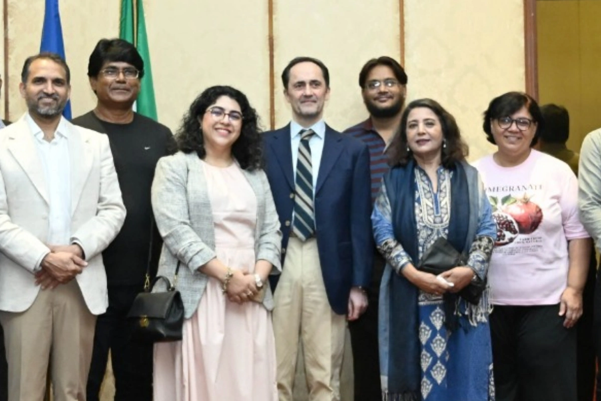 Italian Consul Hosts Networking Event with Journalists in Karachi, Applauds Media’s Hard Work