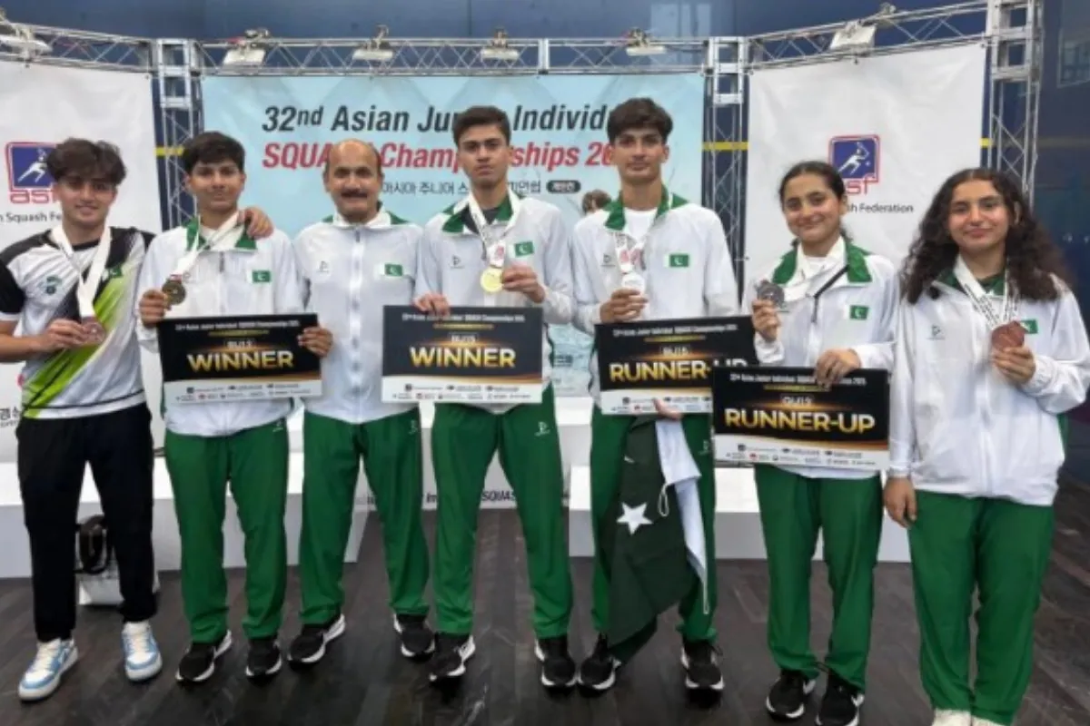Spectacular Victory of Pakistan Against India in Asian Junior Squash Championship