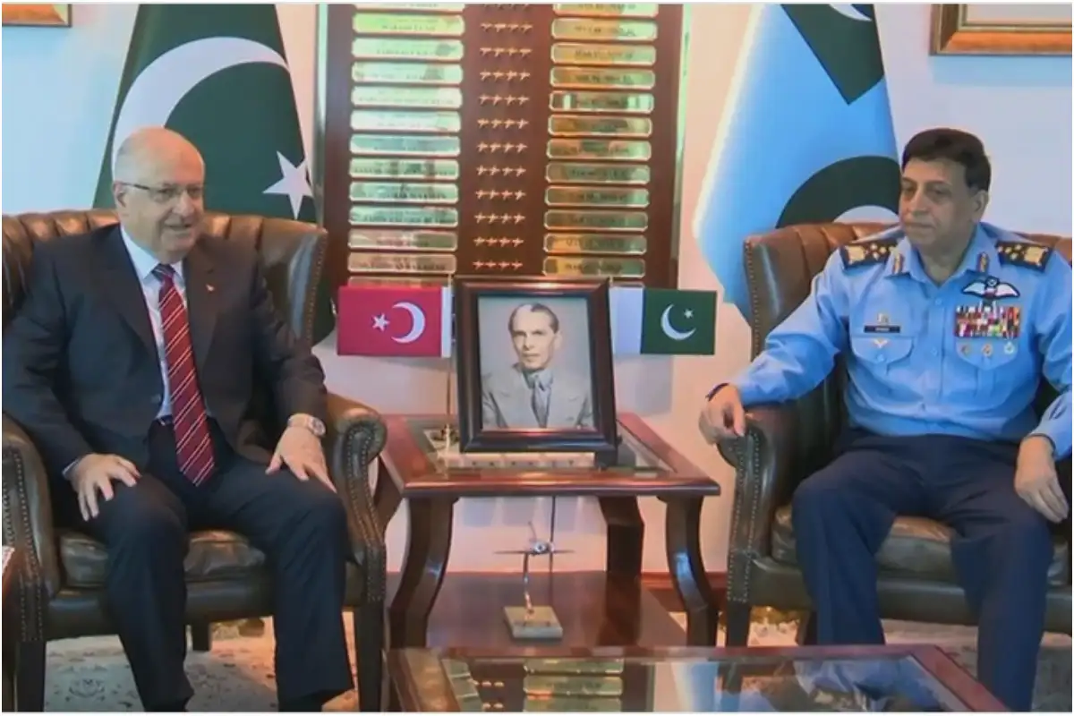Air Chief, Turkish minister discuss future joint ventures in defence innovation