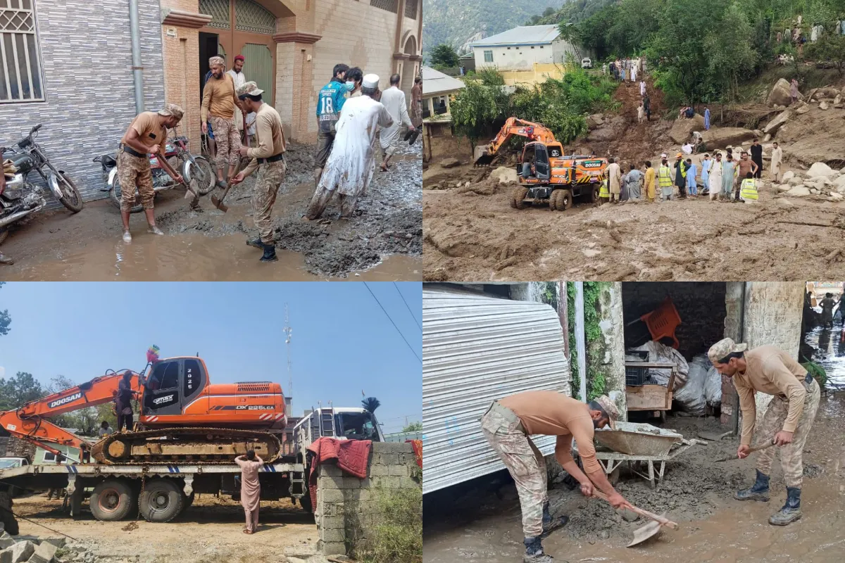 Pakistan Army Deploys More Troops for Flood Relief in Buner