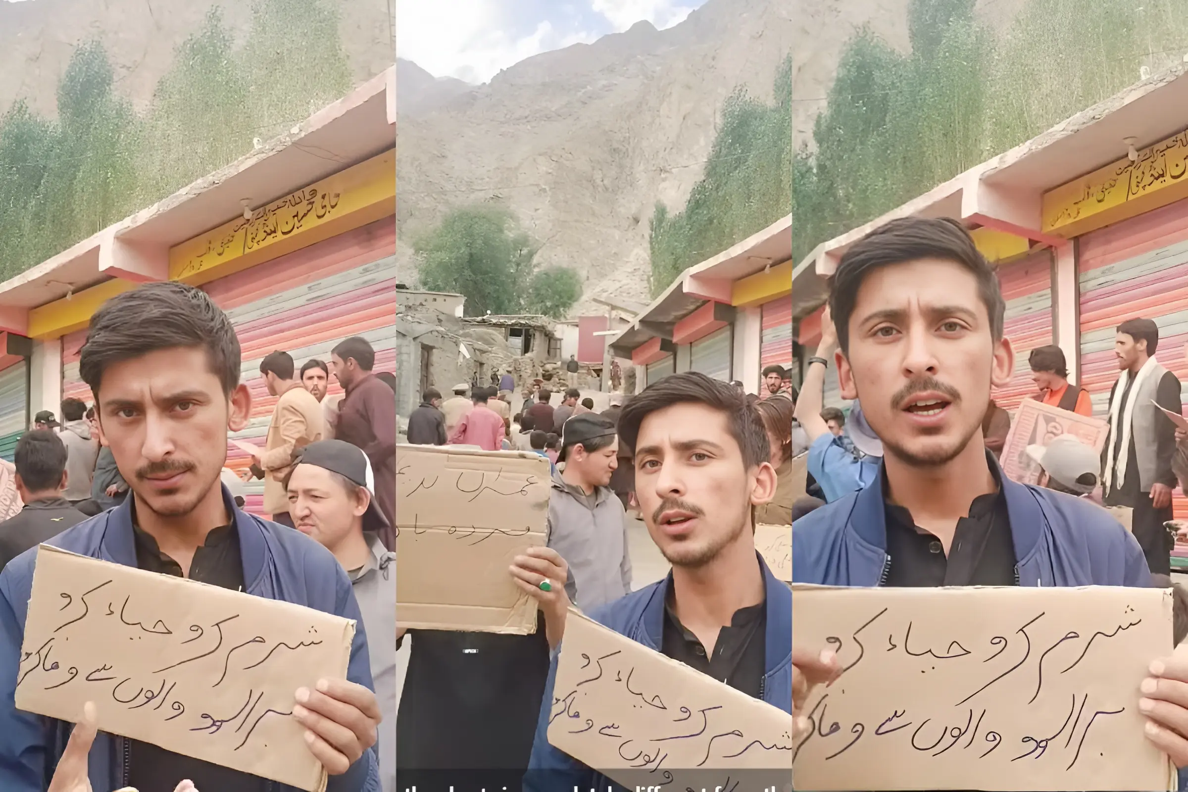 Braldo Locals Stage Sit-In, Block K2 Trek Over Road Damage, Power Outages