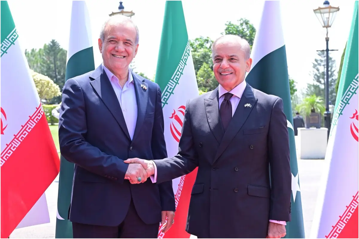 PM Shehbaz, Pezeshkian Vow Stronger Bilateral Relations