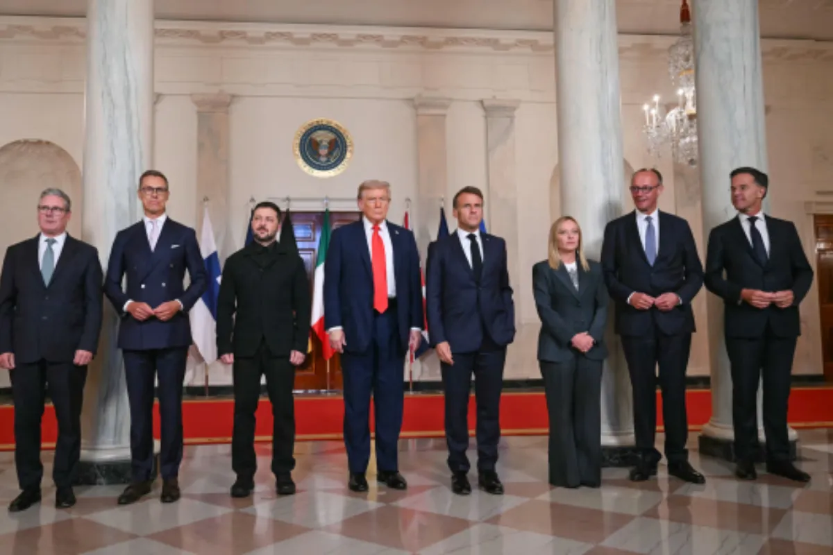 Trump Meets Zelensky, EU Leaders to End Ukraine War