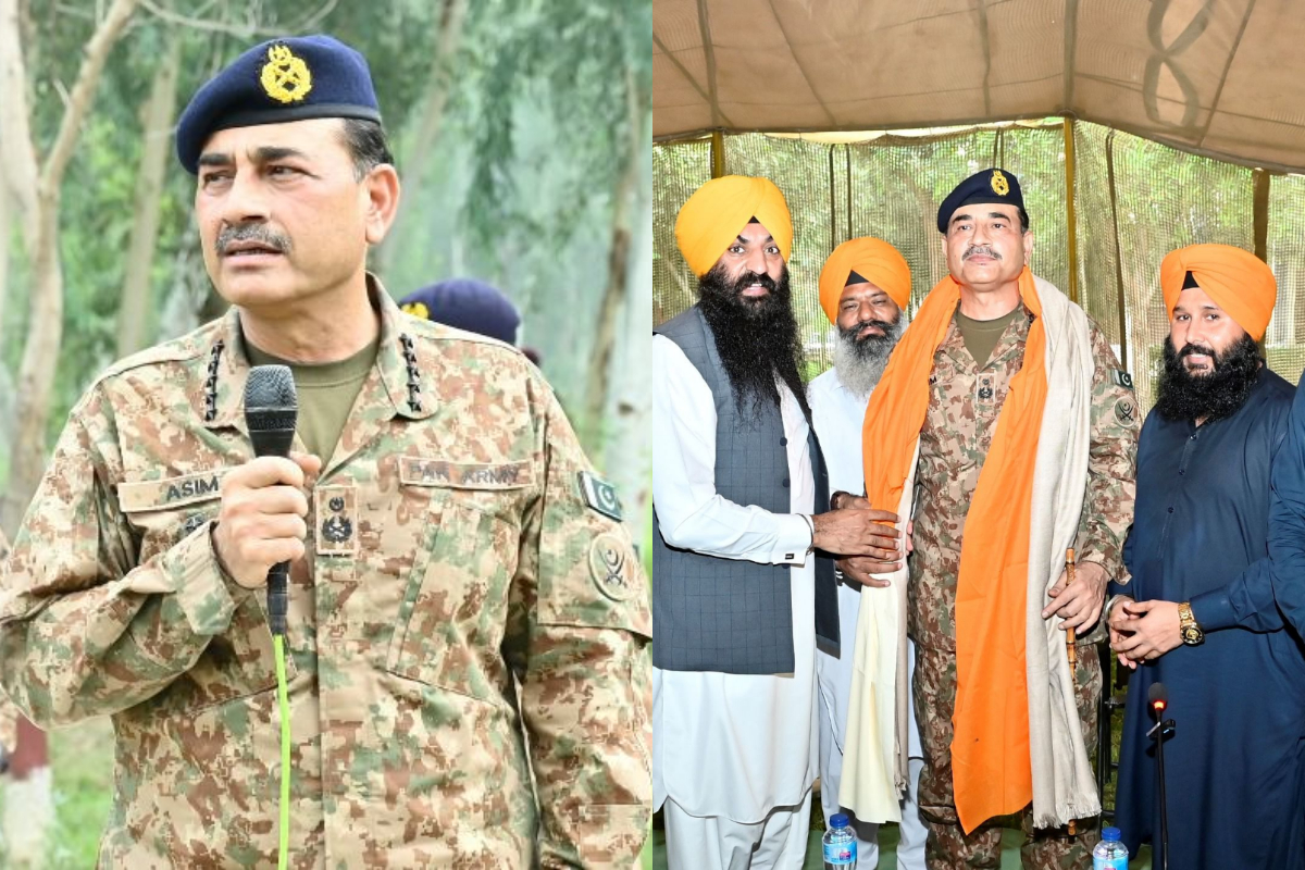 COAS Visits Flood-Hit Punjab, Assures Sikh Community of Revival of Flood-Affected Religious Sites