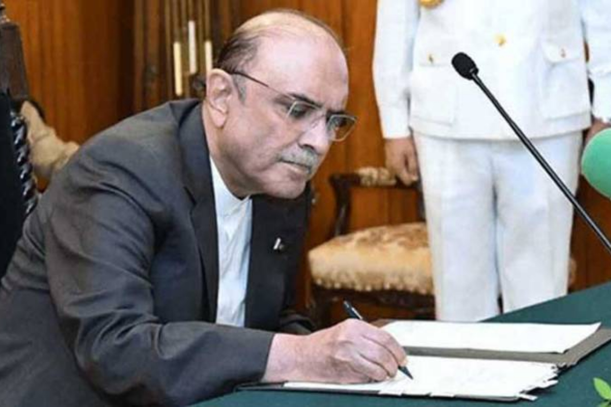 President Asif Ali Zardari Approves Anti-Terrorism (Amendment) Bill 2025